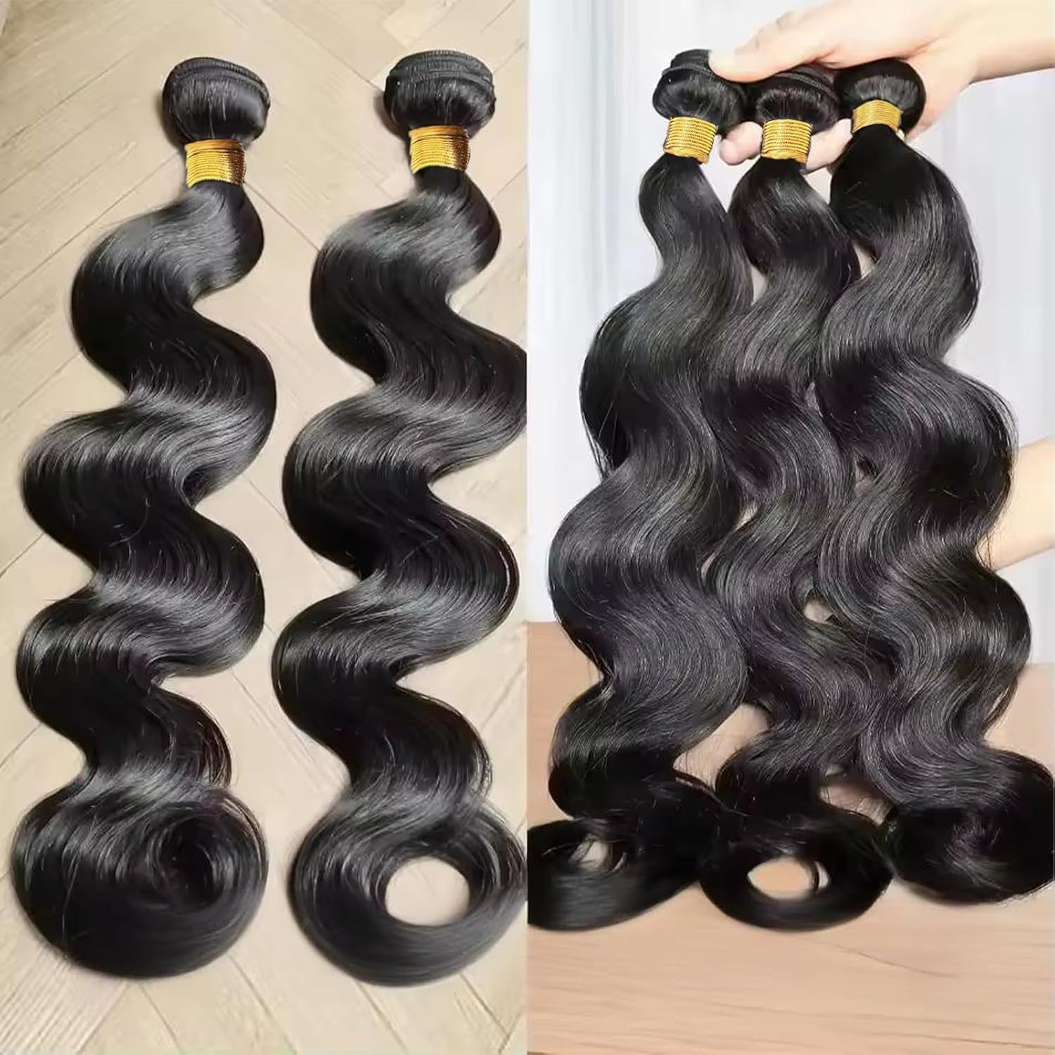 Body Wave Headband Wig Human Hair for Black Women 22 Inch None Lace Front Wig Human Hair Wear and Go Glueless Wigs Machine Made Brazilian Virgin Body Wave Human Hair Wigs Natural Color